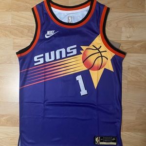 Devin Booker 2023 Purple Suns Jersey Size 40 Adult Small S NWT Swingman